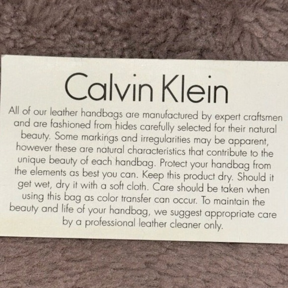 Calvin Klein Metallic Bronze Clutch - Picture 16 of 16